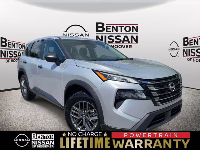 2024 Brilliant Silver Metallic Nissan Rogue S FWD SUV