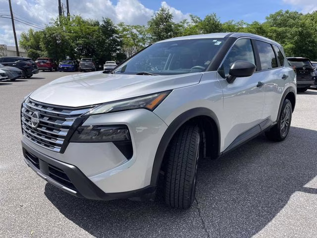 2024 Brilliant Silver Metallic Nissan Rogue S FWD SUV