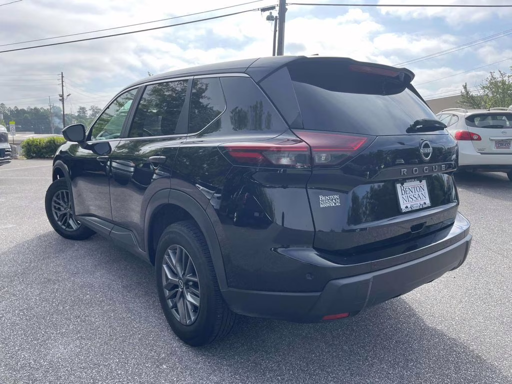 2024 Super Black Nissan Rogue S FWD SUV