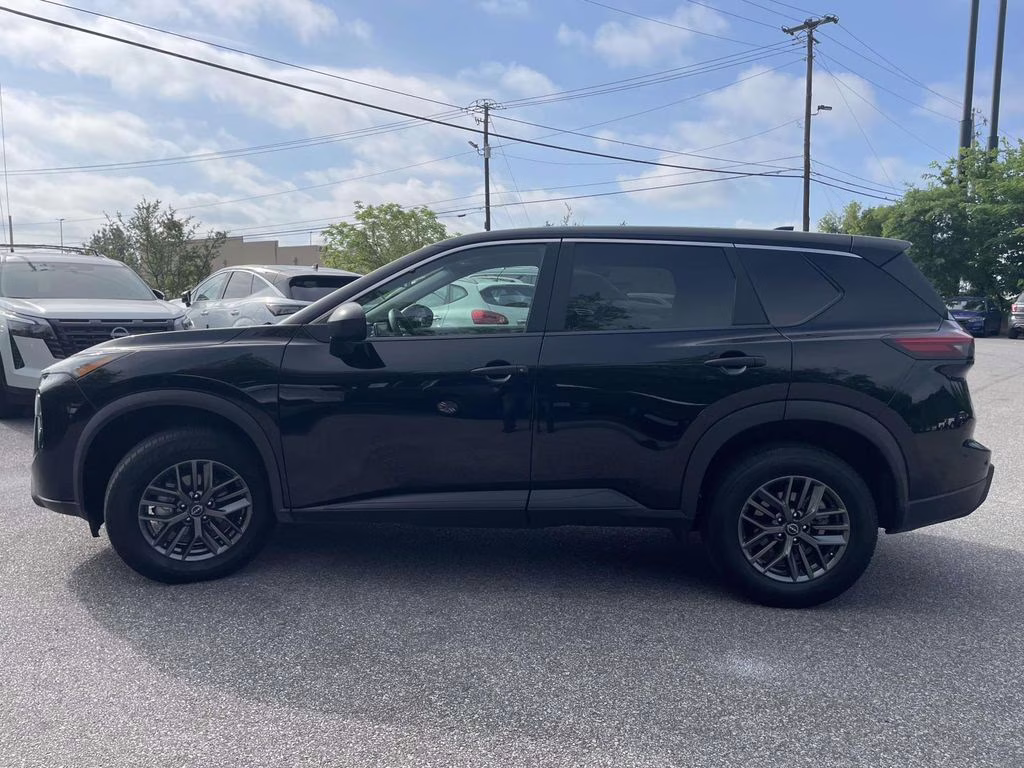 2024 Super Black Nissan Rogue S FWD SUV