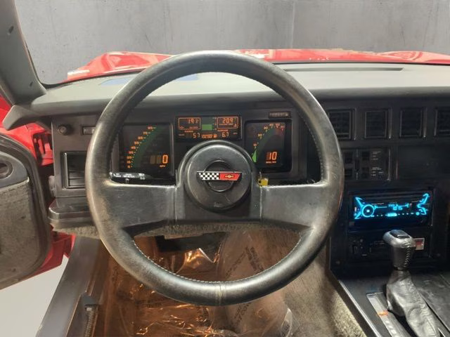 1986 RED Chevrolet Corvette Base RWD Convertible