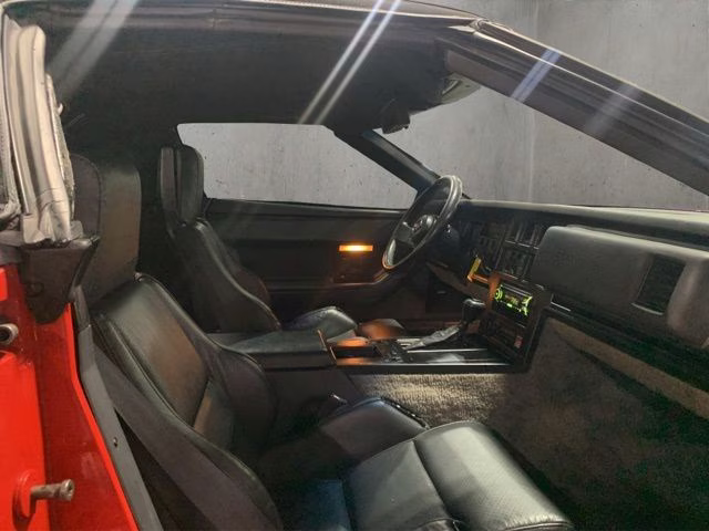 1986 RED Chevrolet Corvette Base RWD Convertible