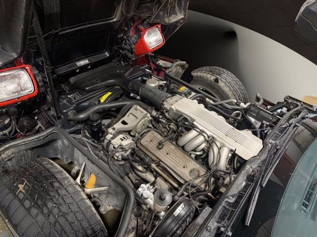 1986 RED Chevrolet Corvette Base RWD Convertible