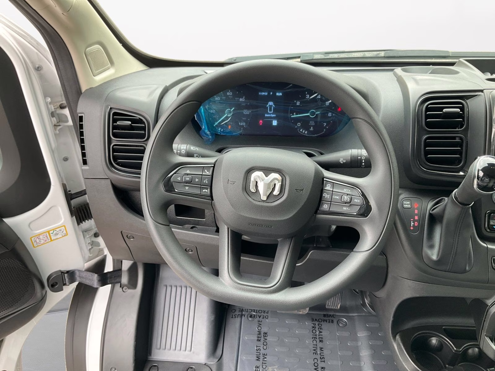 2025 Bright White Clearcoat Ram ProMaster 1500 Low Roof FWD Van