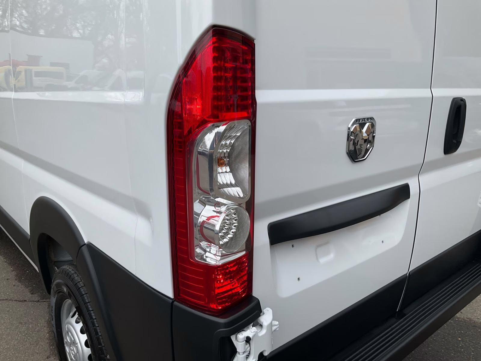 2025 Bright White Clearcoat Ram ProMaster 1500 Low Roof FWD Van