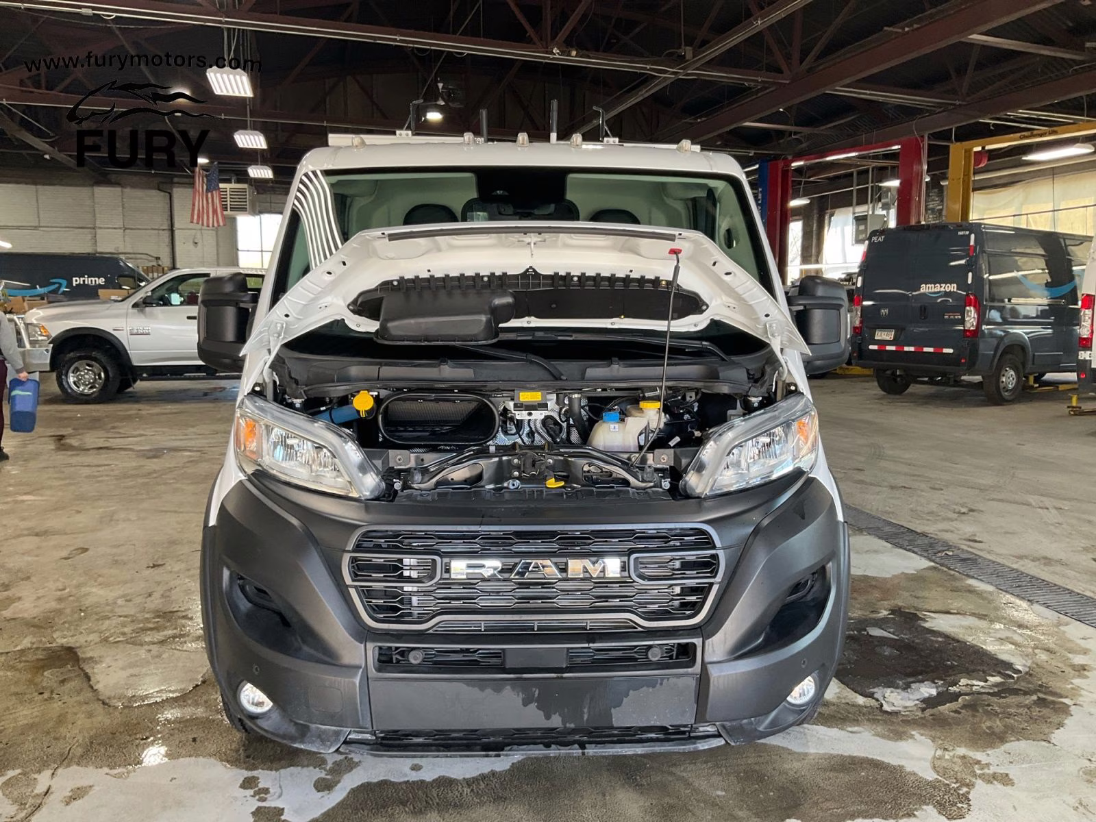 2025 Bright White Clearcoat Ram Promaster 2500 Low Roof Tradesman FWD Van