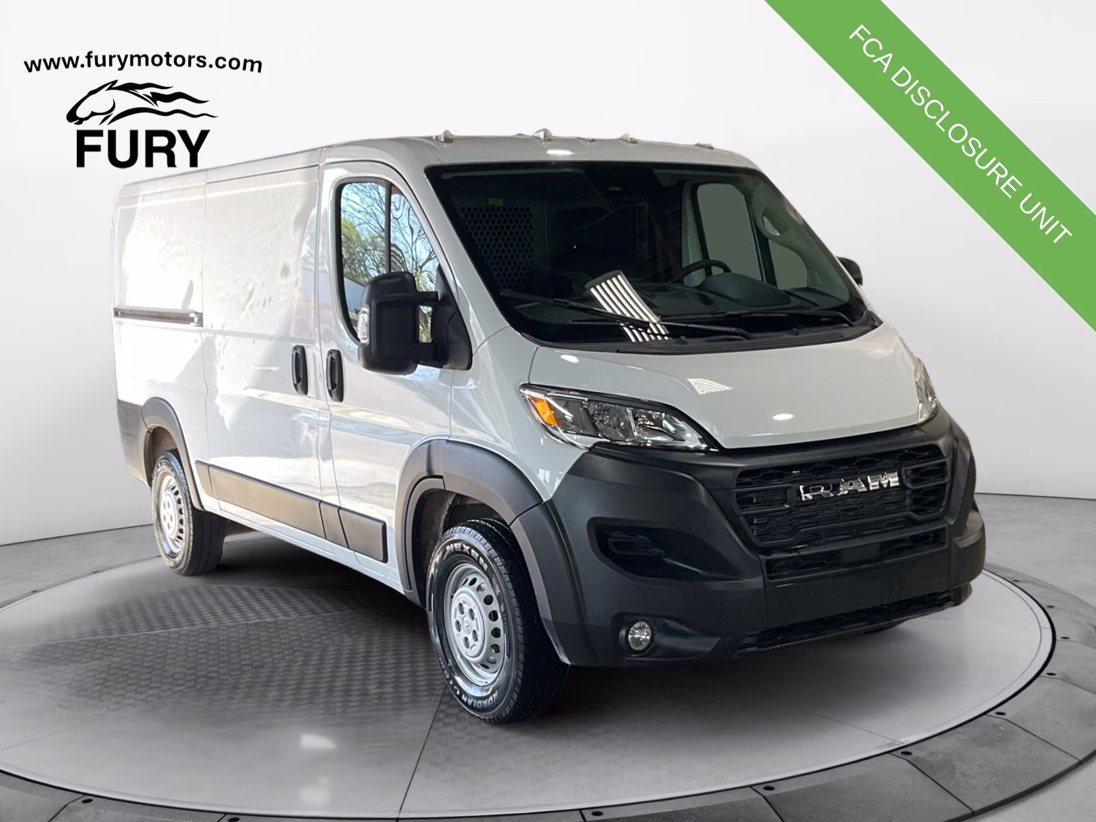 2025 Bright White Clearcoat Ram Promaster 2500 Low Roof Tradesman FWD Van