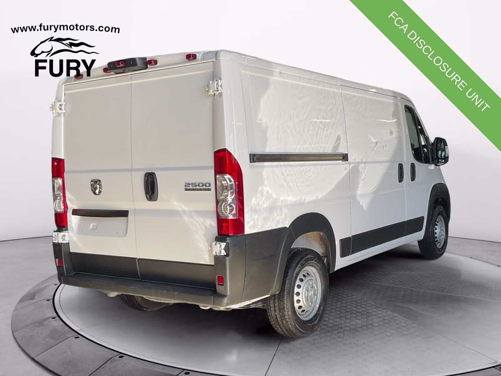 2025 Bright White Clearcoat Ram Promaster 2500 Low Roof Tradesman FWD Van