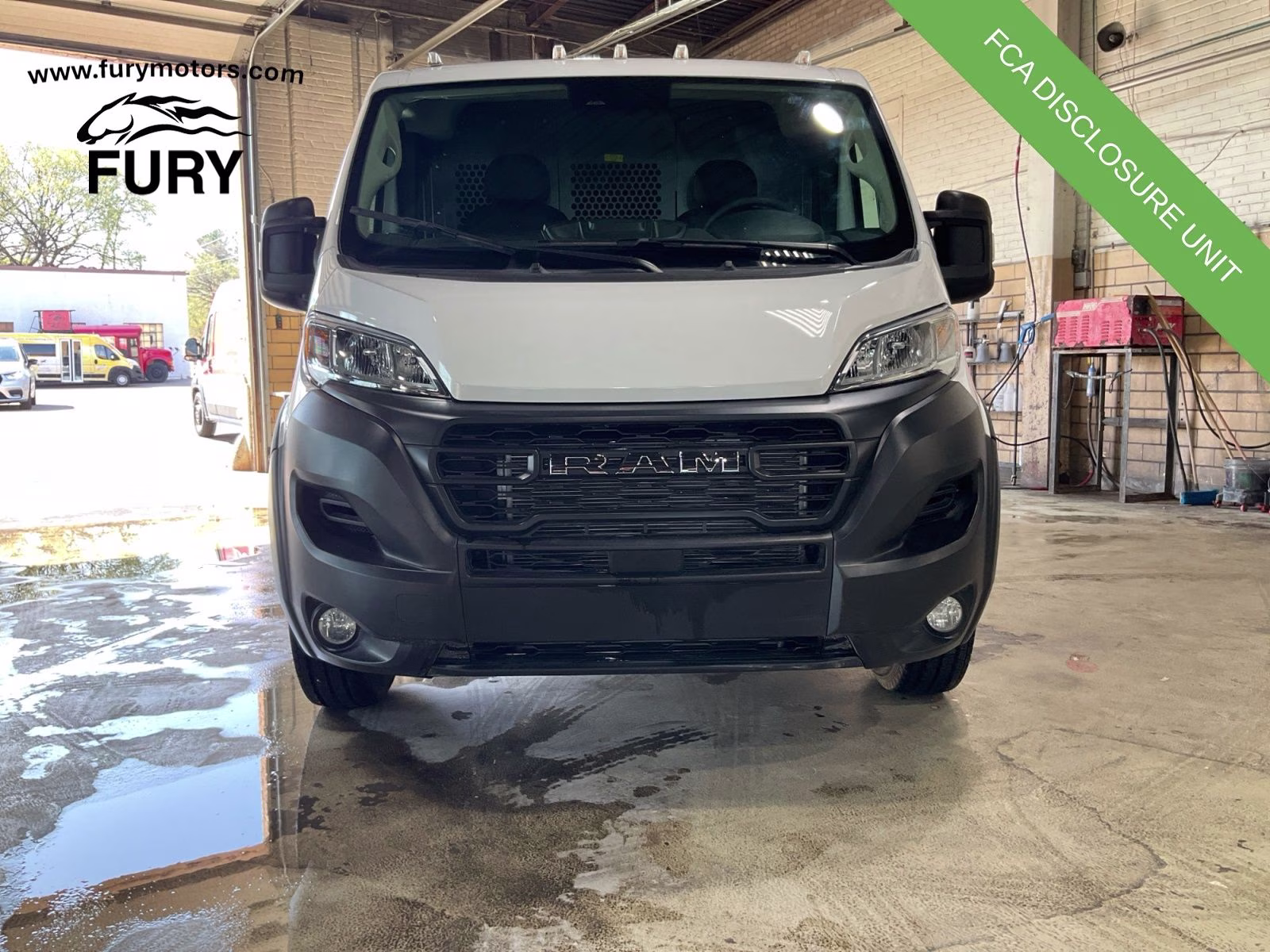 2025 Bright White Clearcoat Ram Promaster 2500 Low Roof Tradesman FWD Van