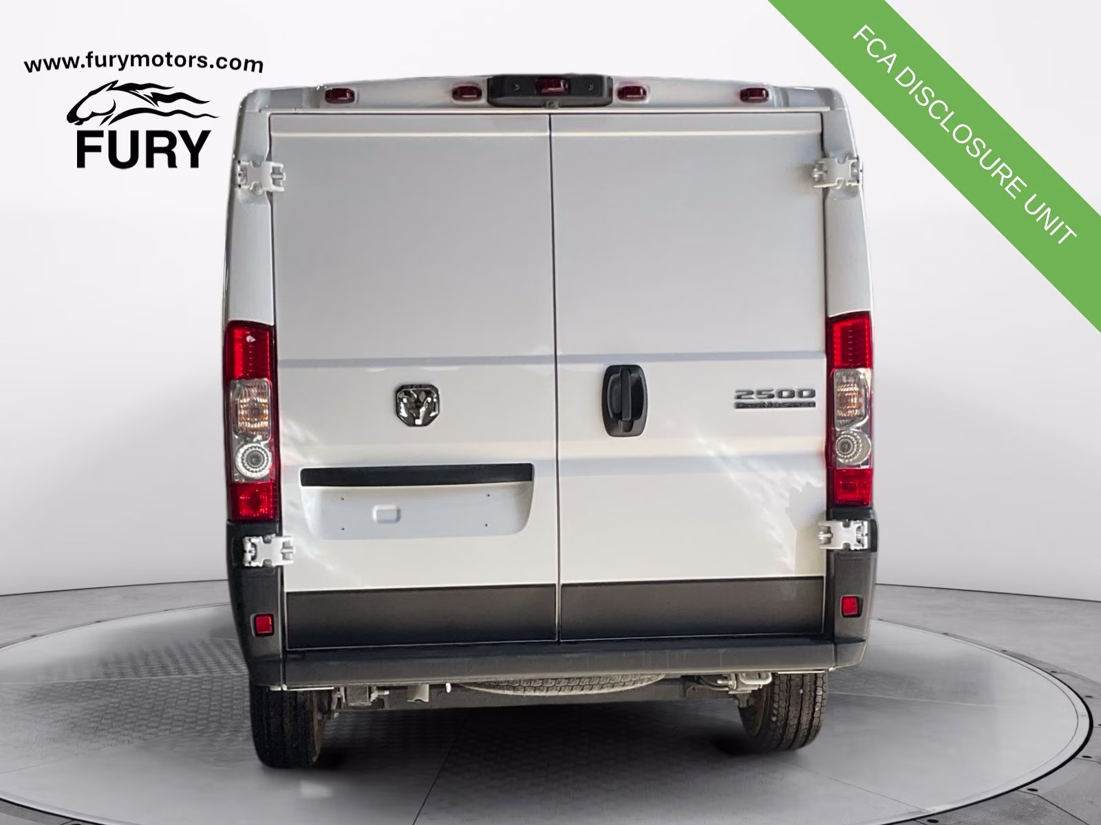 2025 Bright White Clearcoat Ram Promaster 2500 Low Roof Tradesman FWD Van