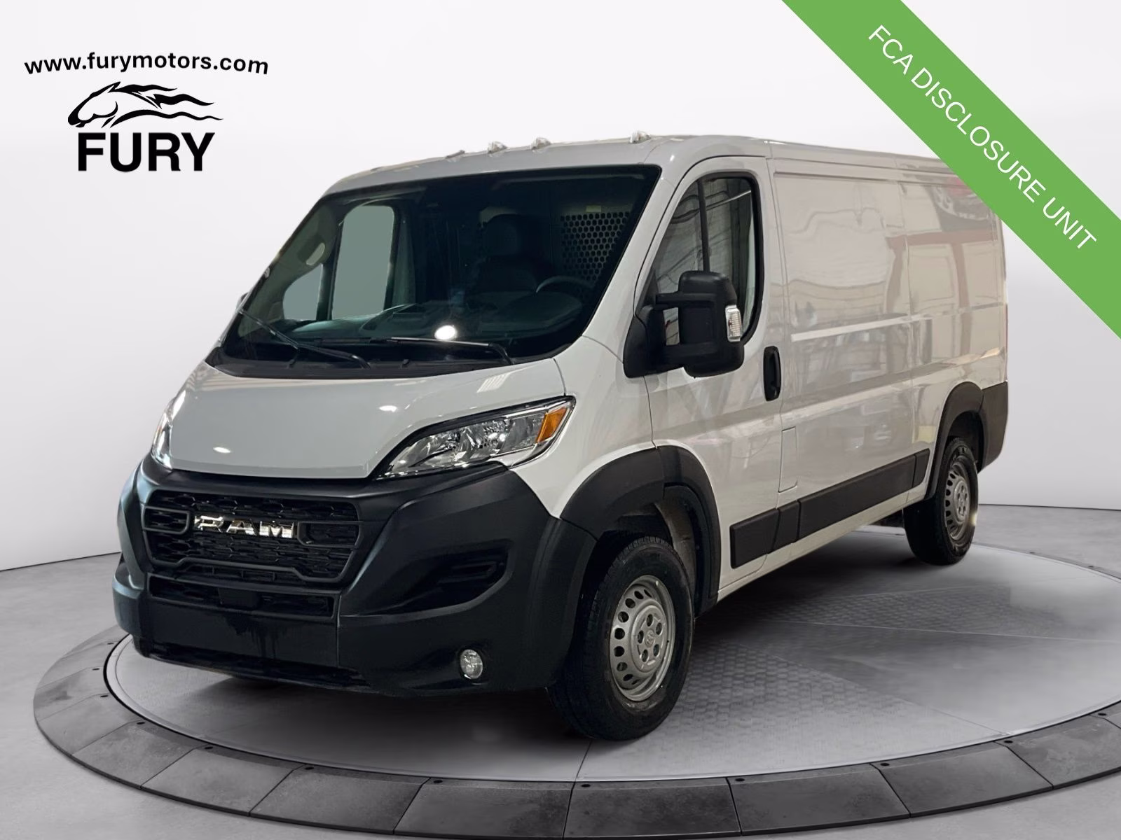 2025 Bright White Clearcoat Ram Promaster 2500 Low Roof Tradesman FWD Van