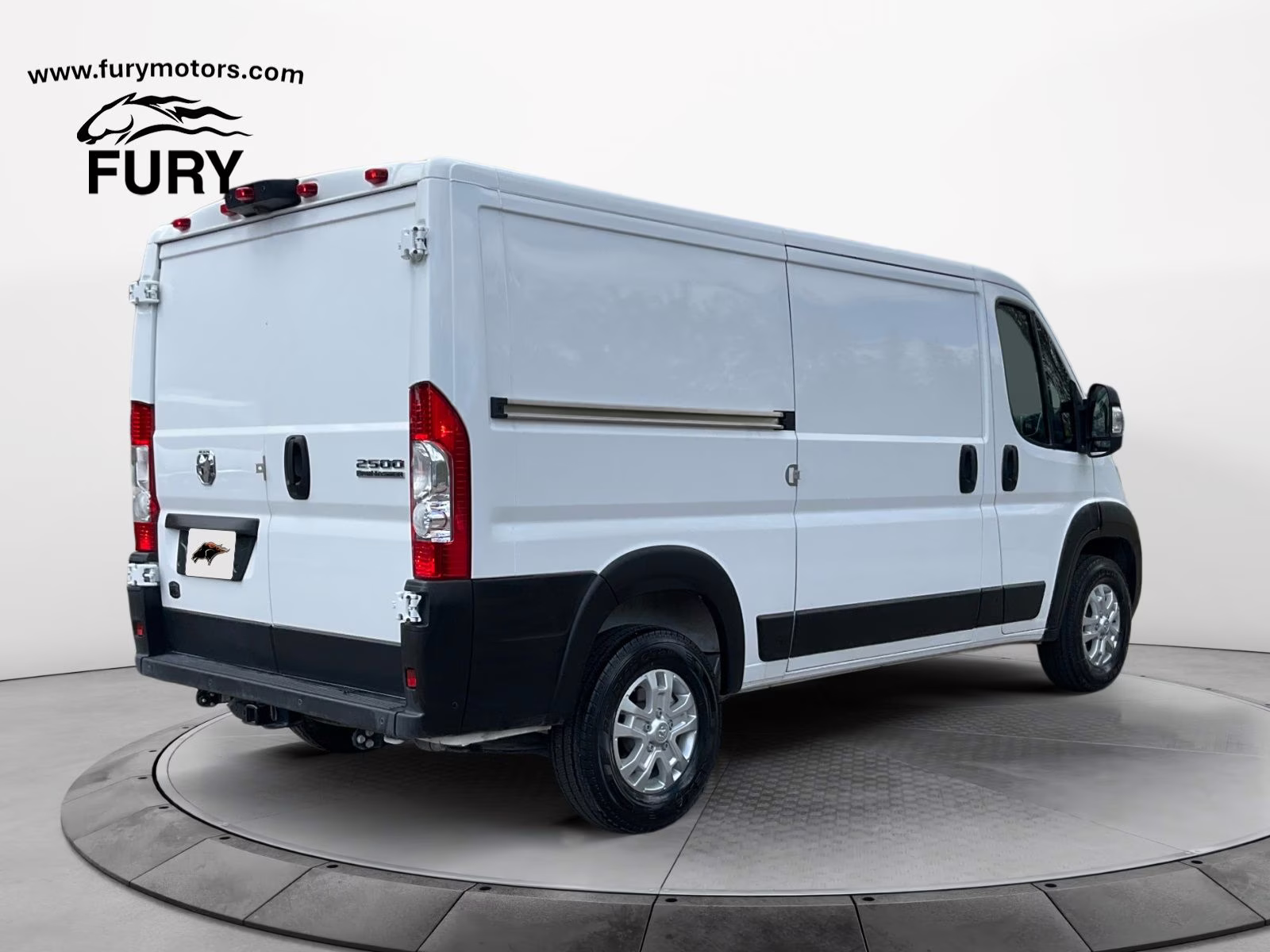 2024 Bright White Clearcoat Ram Promaster 2500 Low Roof SLT FWD Van