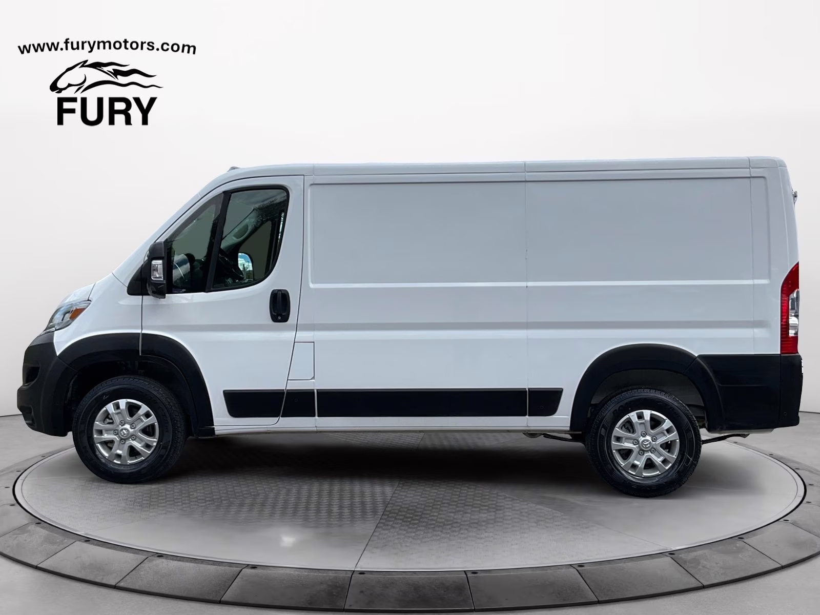 2024 Bright White Clearcoat Ram Promaster 2500 Low Roof SLT FWD Van