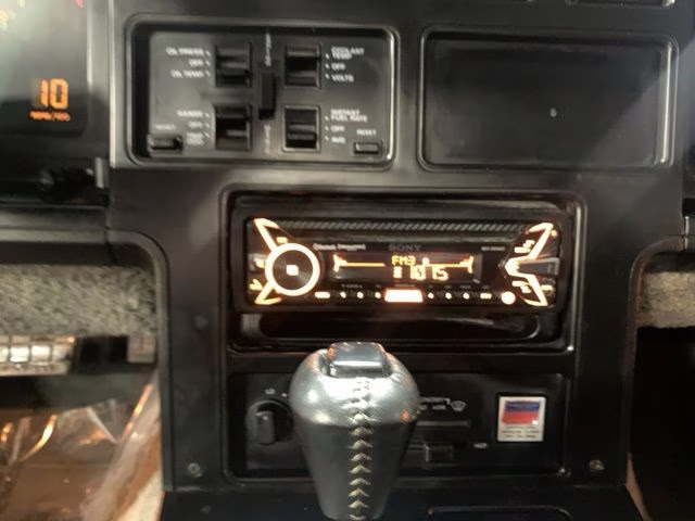 1986 RED Chevrolet Corvette Base RWD Convertible