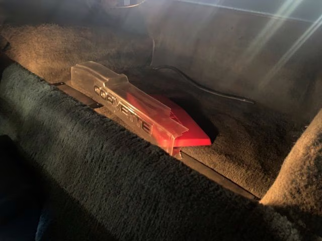 1986 RED Chevrolet Corvette Base RWD Convertible