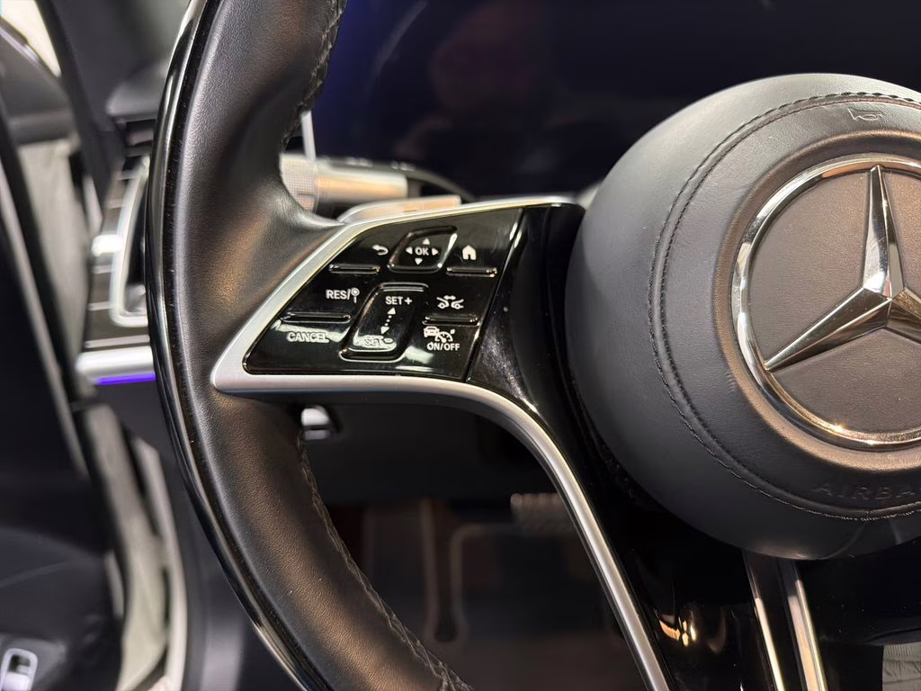 2021 designo Diamond White Metallic Mercedes-Benz S-Class S 580 AWD Sedan