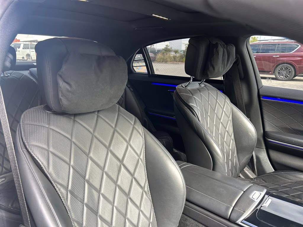 2021 designo Diamond White Metallic Mercedes-Benz S-Class S 580 AWD Sedan