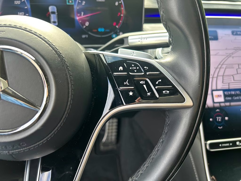 2021 designo Diamond White Metallic Mercedes-Benz S-Class S 580 AWD Sedan