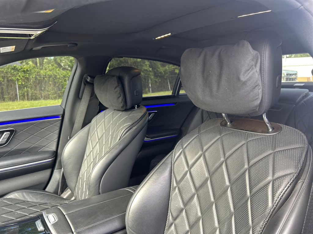 2021 designo Diamond White Metallic Mercedes-Benz S-Class S 580 AWD Sedan