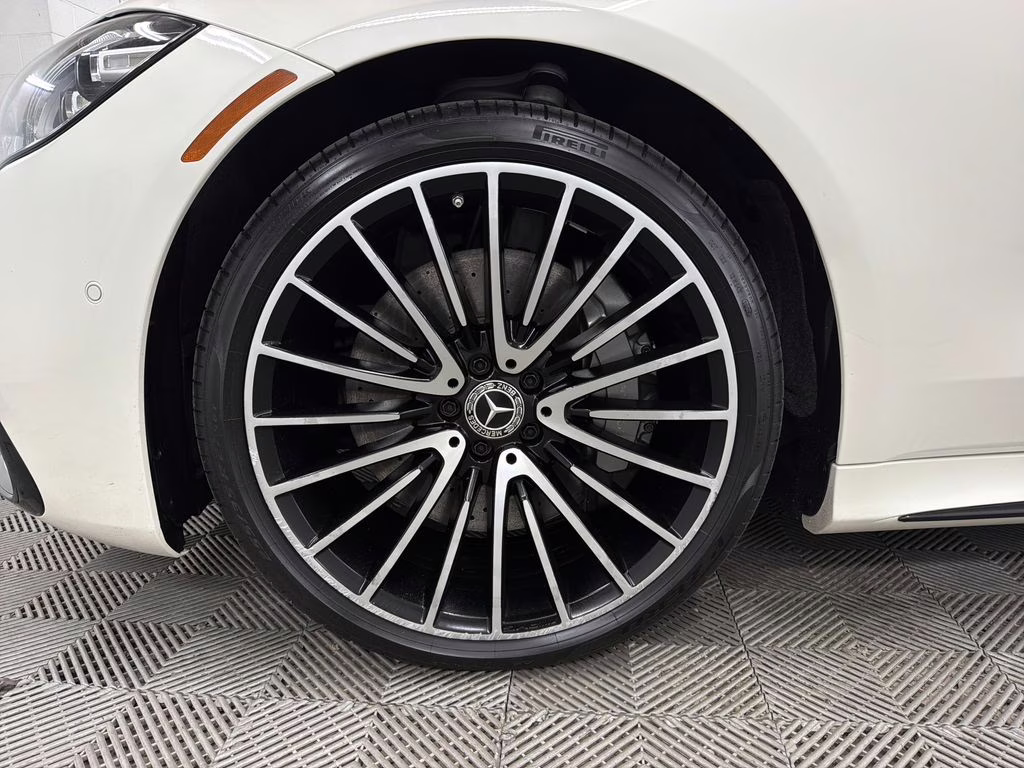 2021 designo Diamond White Metallic Mercedes-Benz S-Class S 580 AWD Sedan