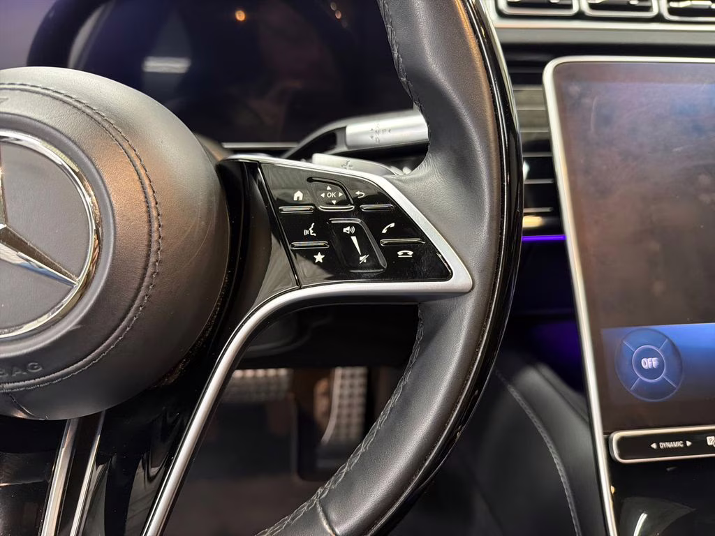 2021 designo Diamond White Metallic Mercedes-Benz S-Class S 580 AWD Sedan
