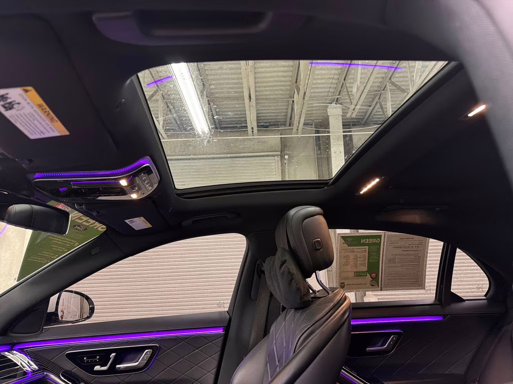 2021 designo Diamond White Metallic Mercedes-Benz S-Class S 580 AWD Sedan