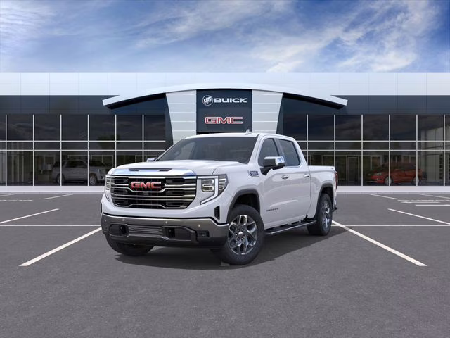 2026 Glacier White Tricoat GMC Sierra 1500 SLT 4X4 Truck