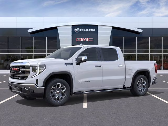 2026 Glacier White Tricoat GMC Sierra 1500 SLT 4X4 Truck