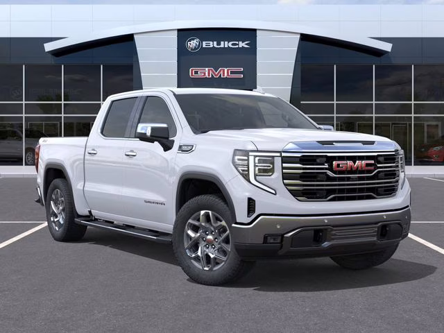 2026 Glacier White Tricoat GMC Sierra 1500 SLT 4X4 Truck