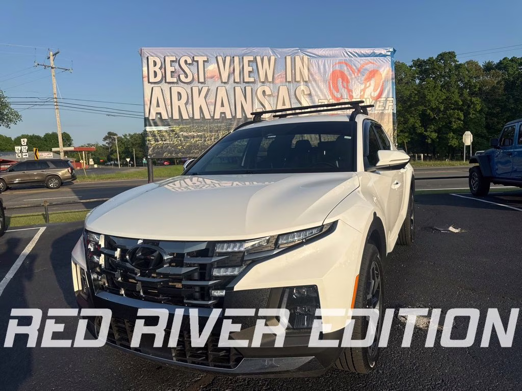 2023 Atlas White Hyundai Santa Cruz Limited AWD Truck