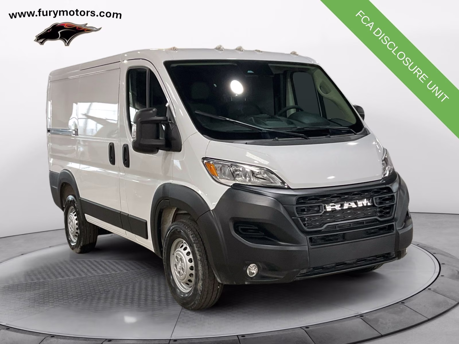 2025 Bright White Clearcoat Ram ProMaster 1500 Low Roof FWD Van