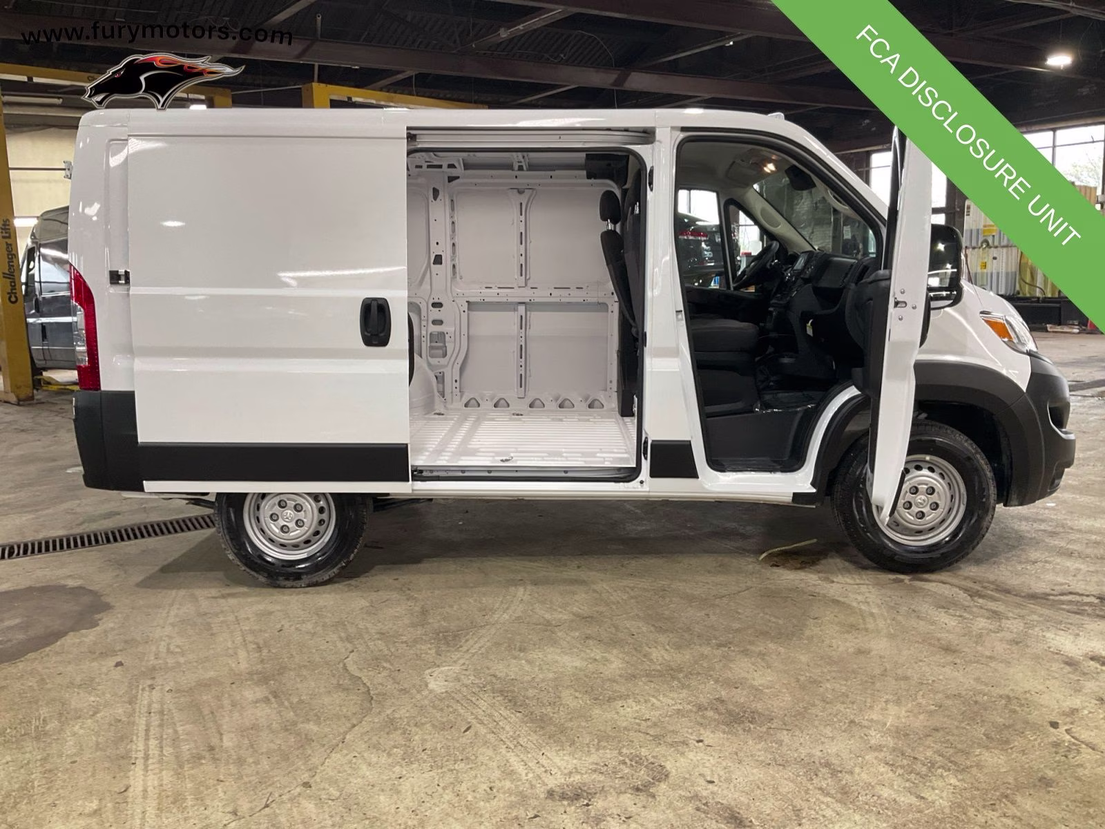 2025 Bright White Clearcoat Ram ProMaster 1500 Low Roof FWD Van