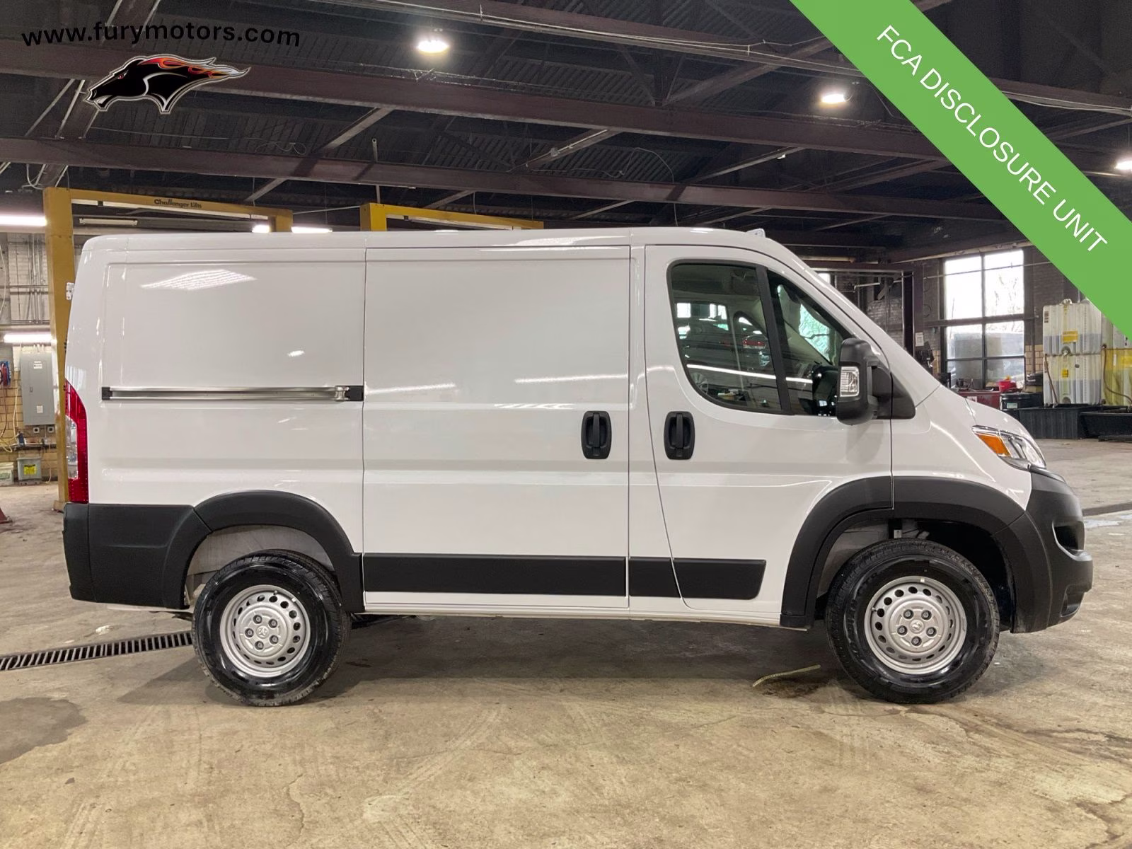 2025 Bright White Clearcoat Ram ProMaster 1500 Low Roof FWD Van