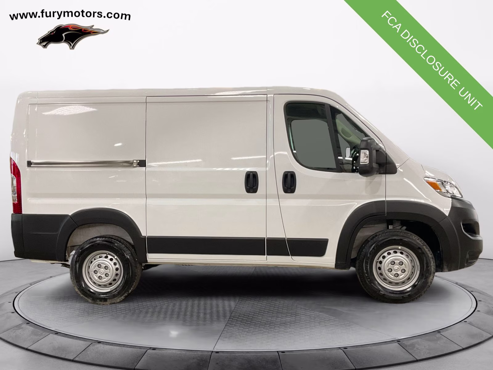 2025 Bright White Clearcoat Ram ProMaster 1500 Low Roof FWD Van
