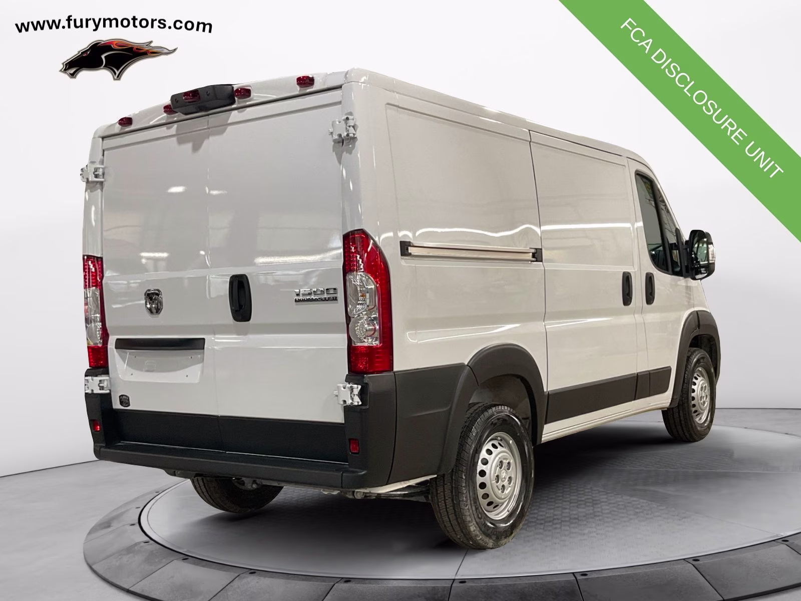 2025 Bright White Clearcoat Ram ProMaster 1500 Low Roof FWD Van