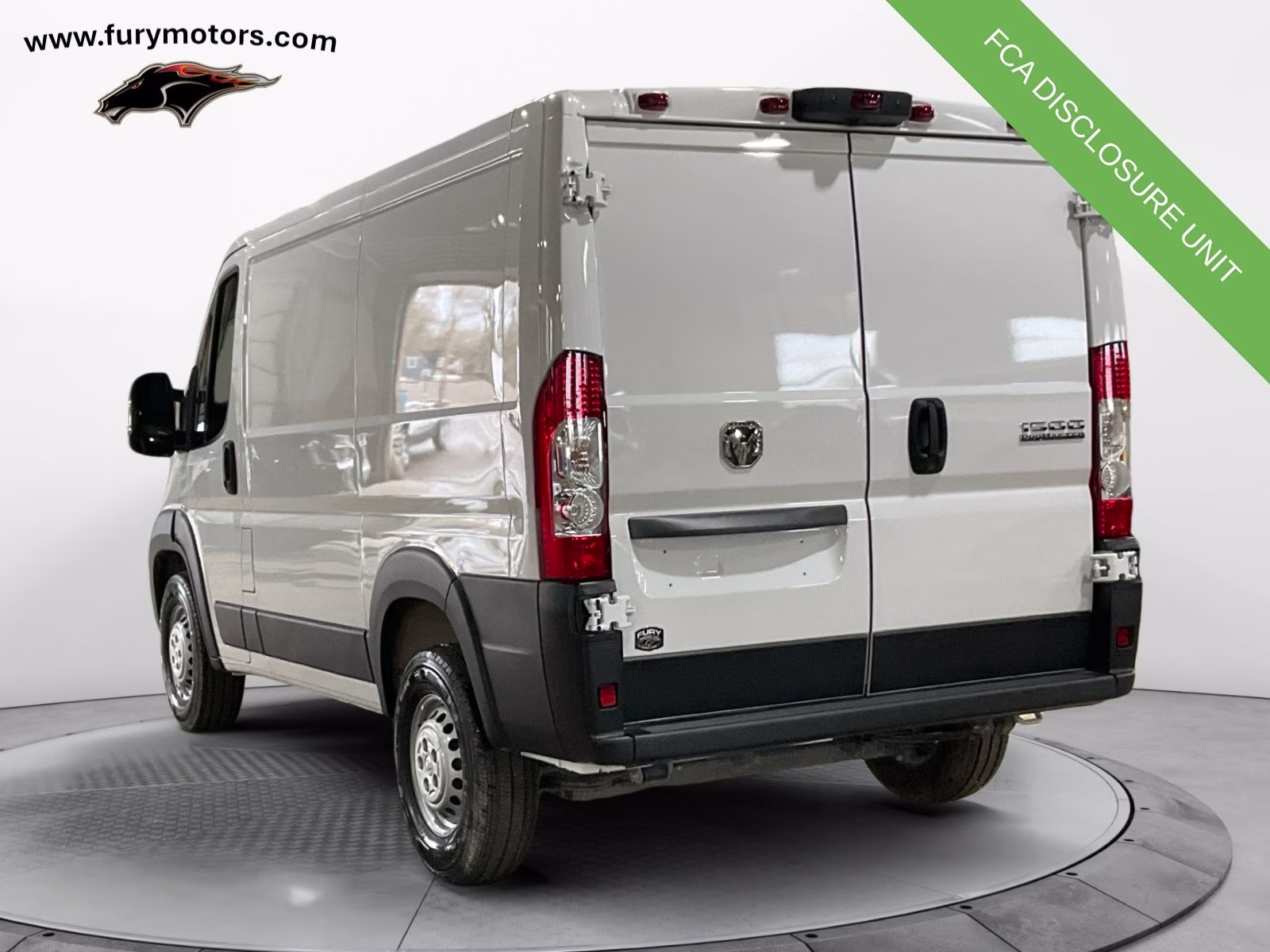 2025 Bright White Clearcoat Ram ProMaster 1500 Low Roof FWD Van