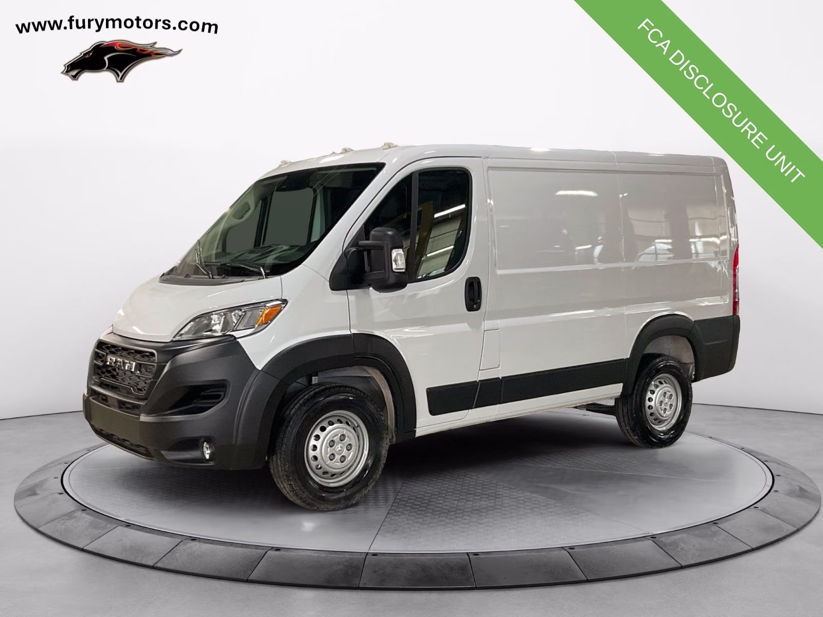 2025 Bright White Clearcoat Ram ProMaster 1500 Low Roof FWD Van