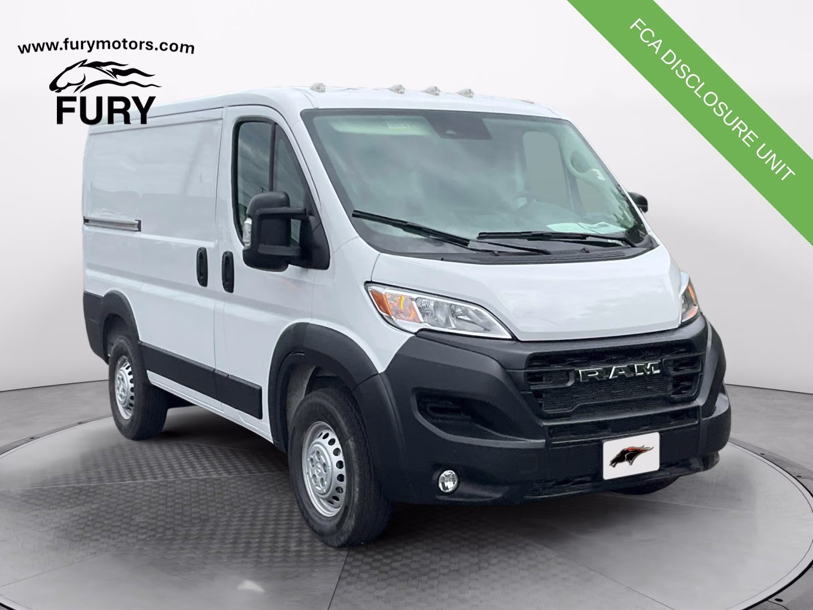 2025 Bright White Clearcoat Ram ProMaster 1500 Low Roof FWD Van