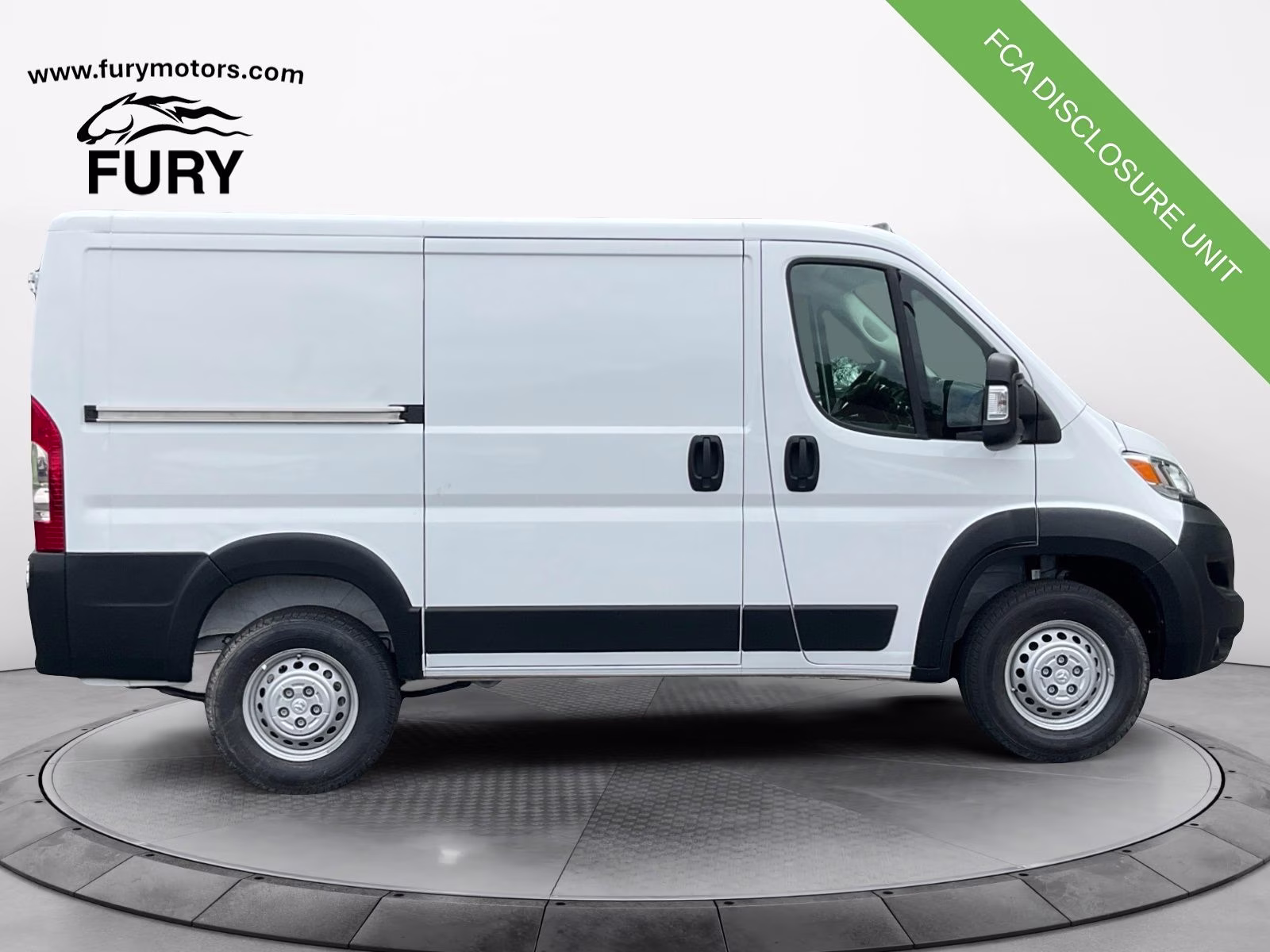 2025 Bright White Clearcoat Ram ProMaster 1500 Low Roof FWD Van
