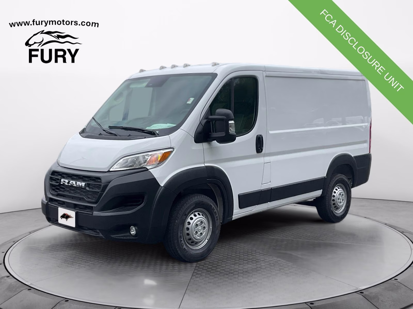 2025 Bright White Clearcoat Ram ProMaster 1500 Low Roof FWD Van