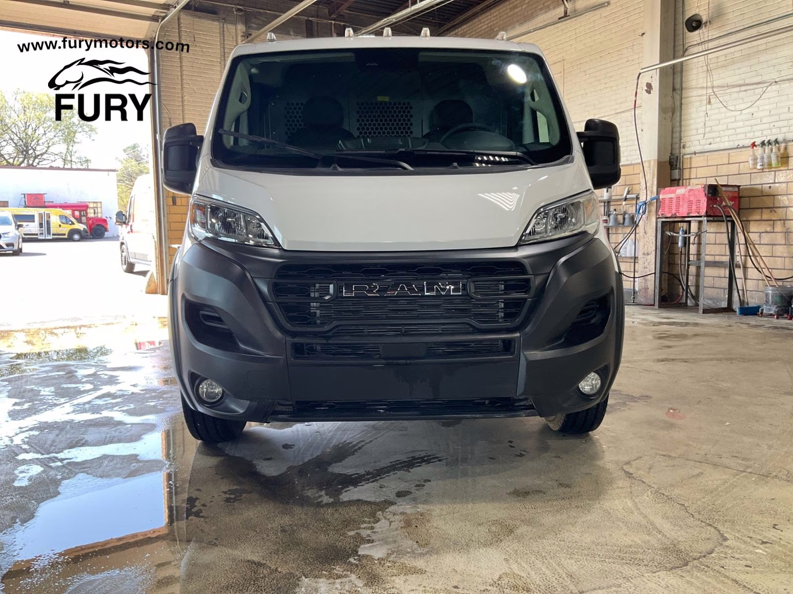 2025 Bright White Clearcoat Ram Promaster 2500 Low Roof Tradesman FWD Van