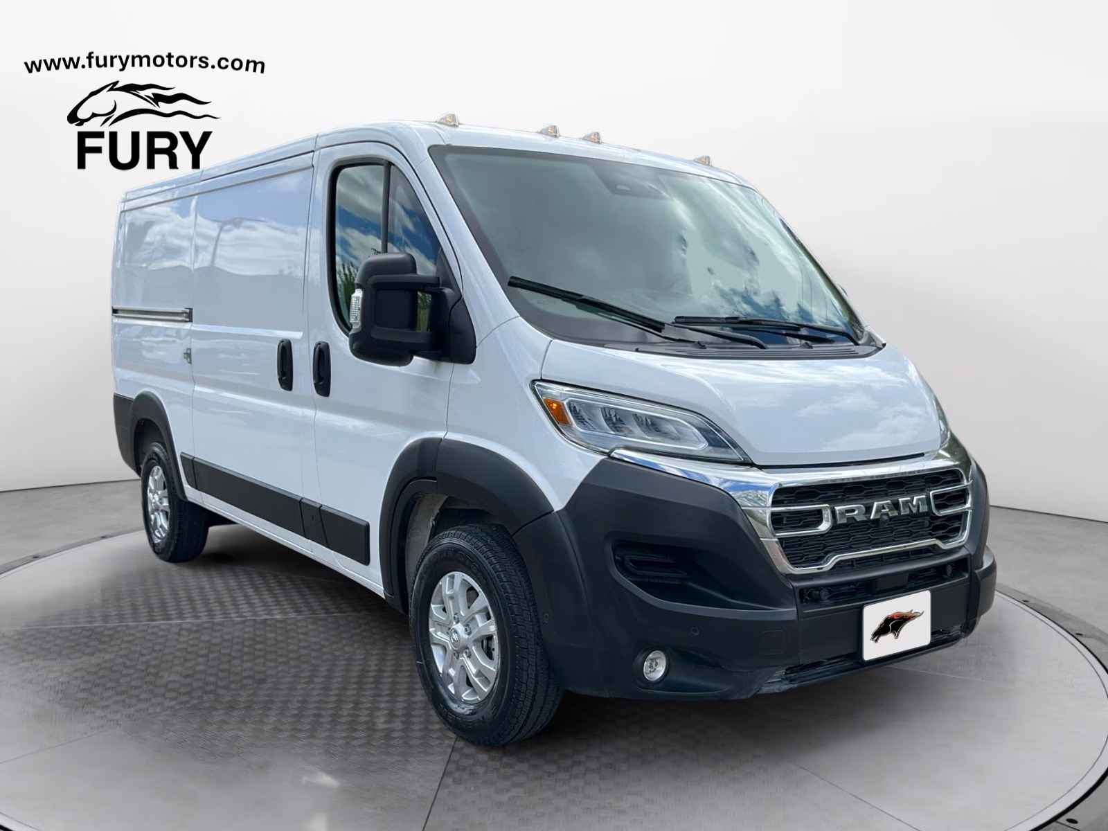 2024 Bright White Clearcoat Ram Promaster 2500 Low Roof SLT FWD Van