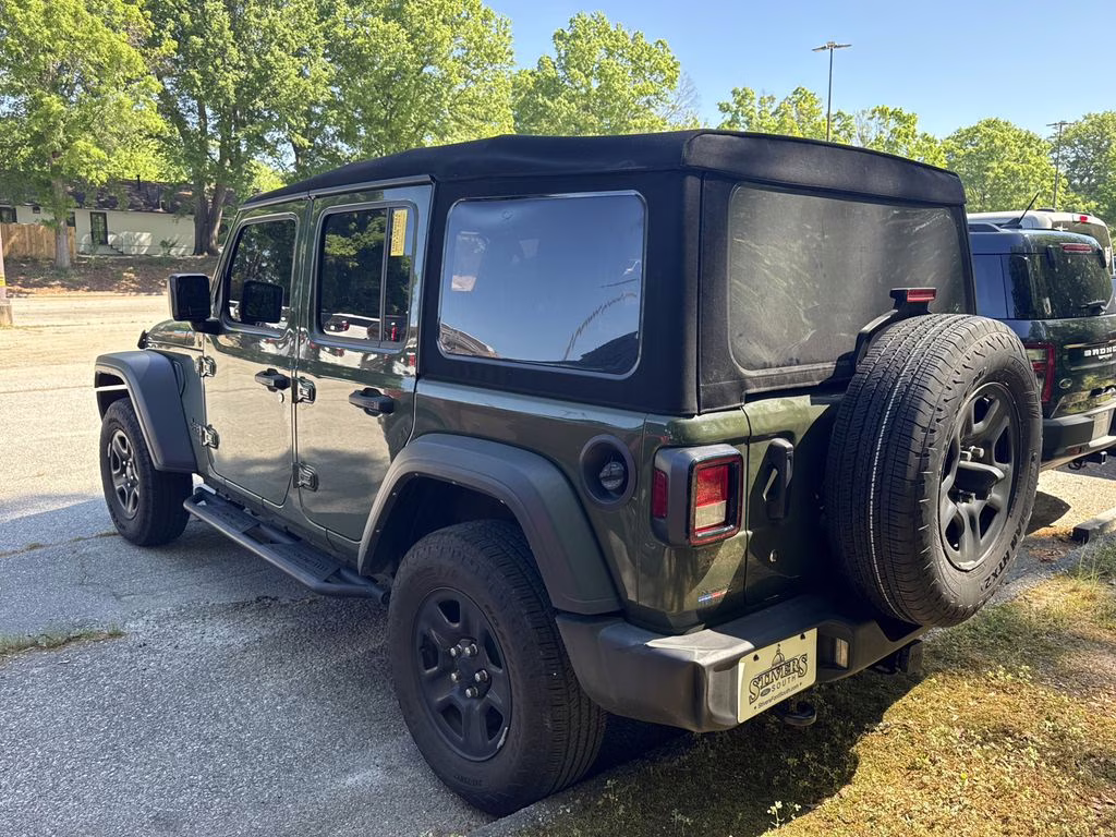 2024 Sarge Green Clearcoat Jeep Wrangler Sport 4X4 SUV