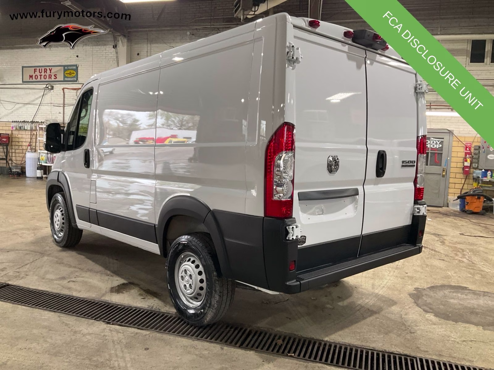 2025 Bright White Clearcoat Ram ProMaster 1500 Low Roof FWD Van