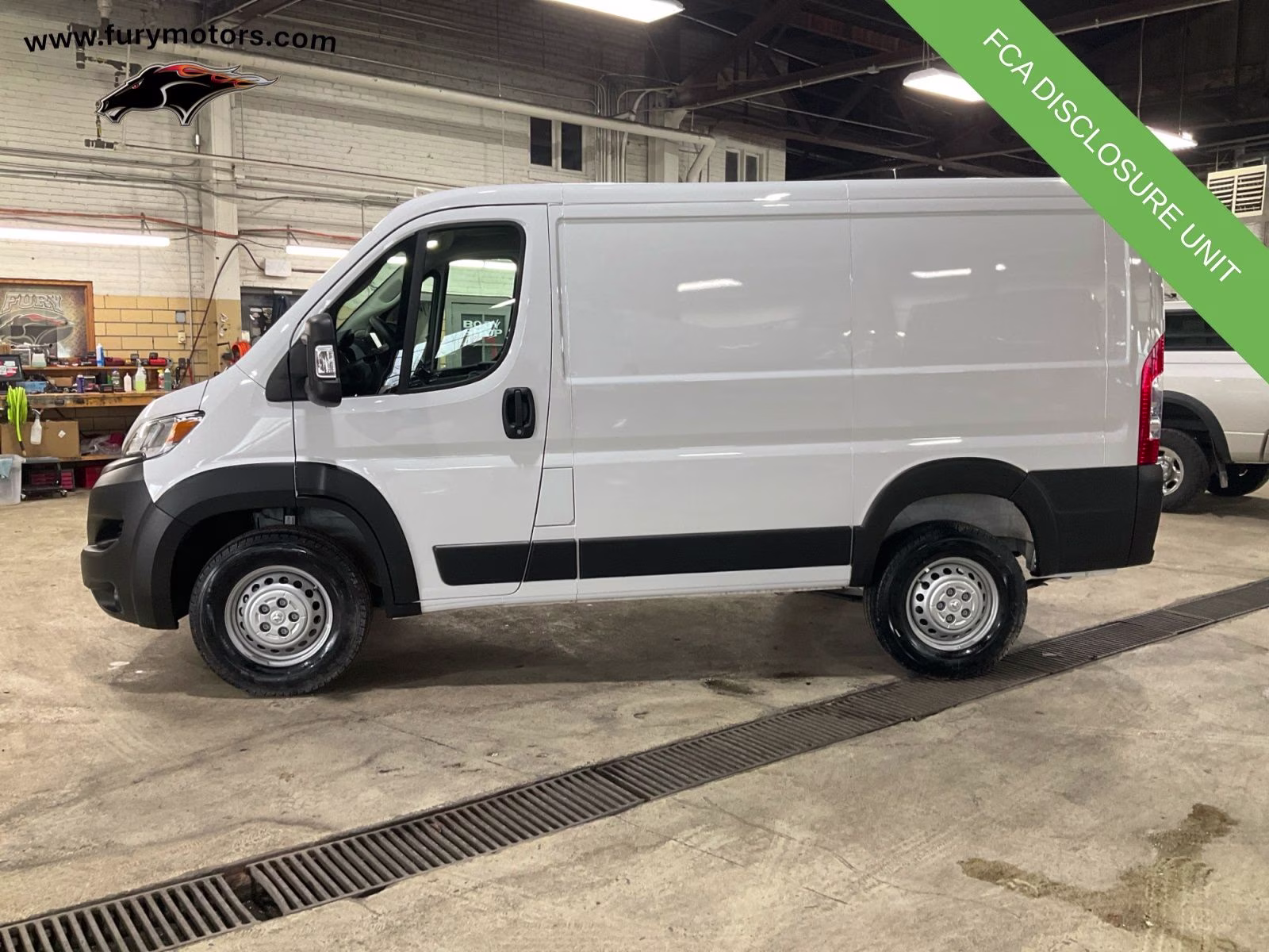 2025 Bright White Clearcoat Ram ProMaster 1500 Low Roof FWD Van