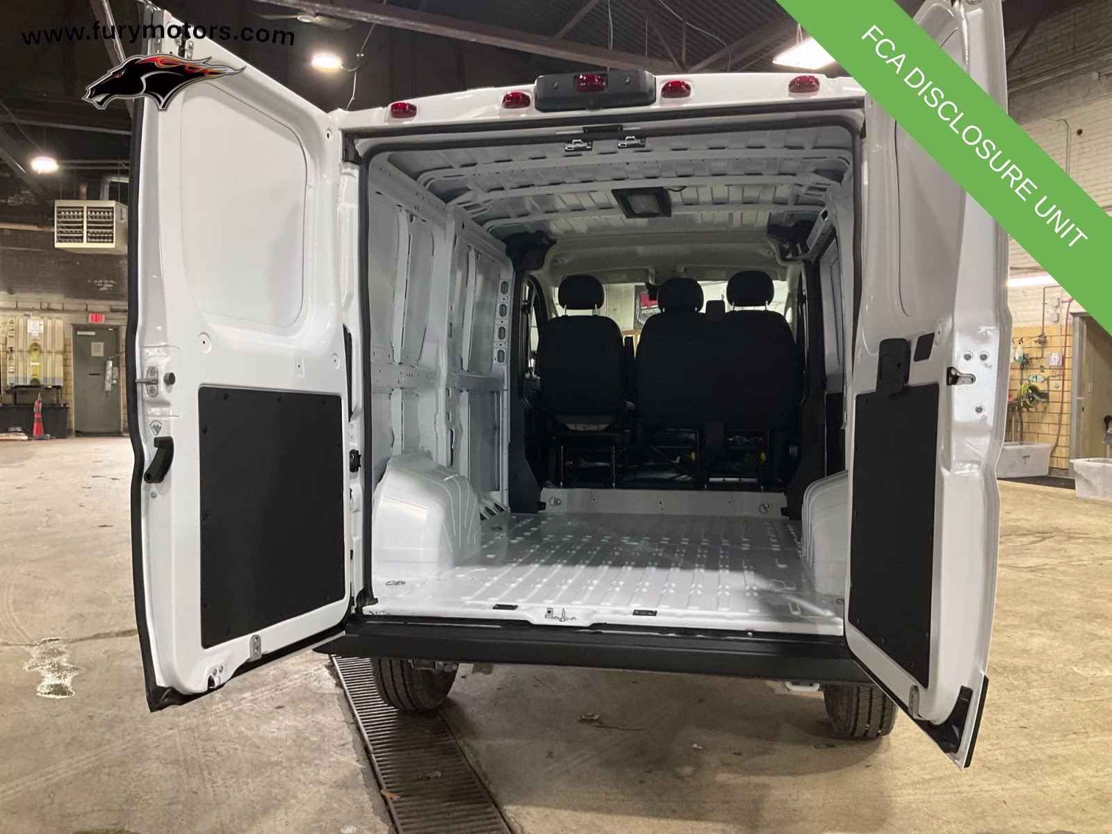 2025 Bright White Clearcoat Ram ProMaster 1500 Low Roof FWD Van