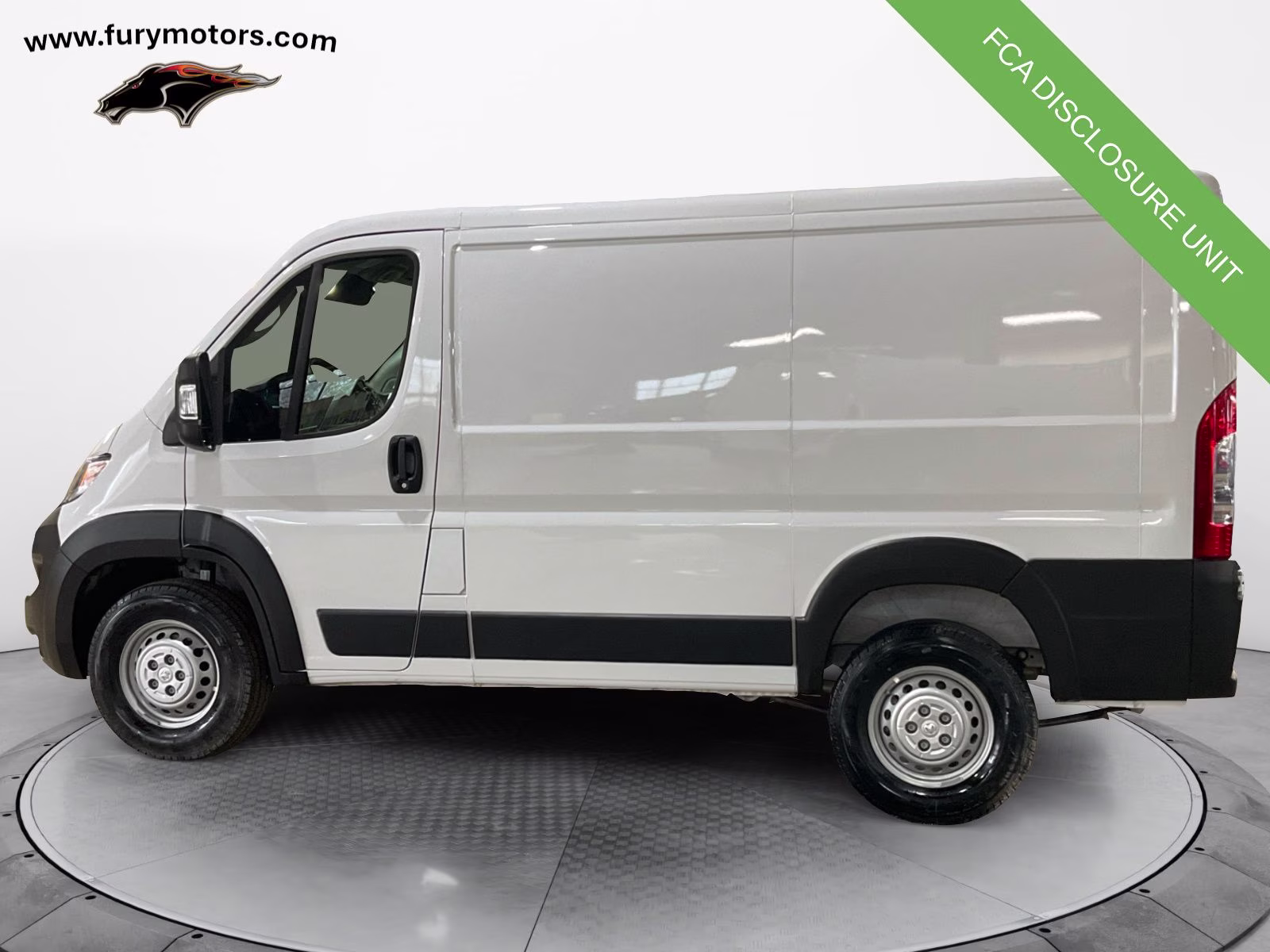 2025 Bright White Clearcoat Ram ProMaster 1500 Low Roof FWD Van