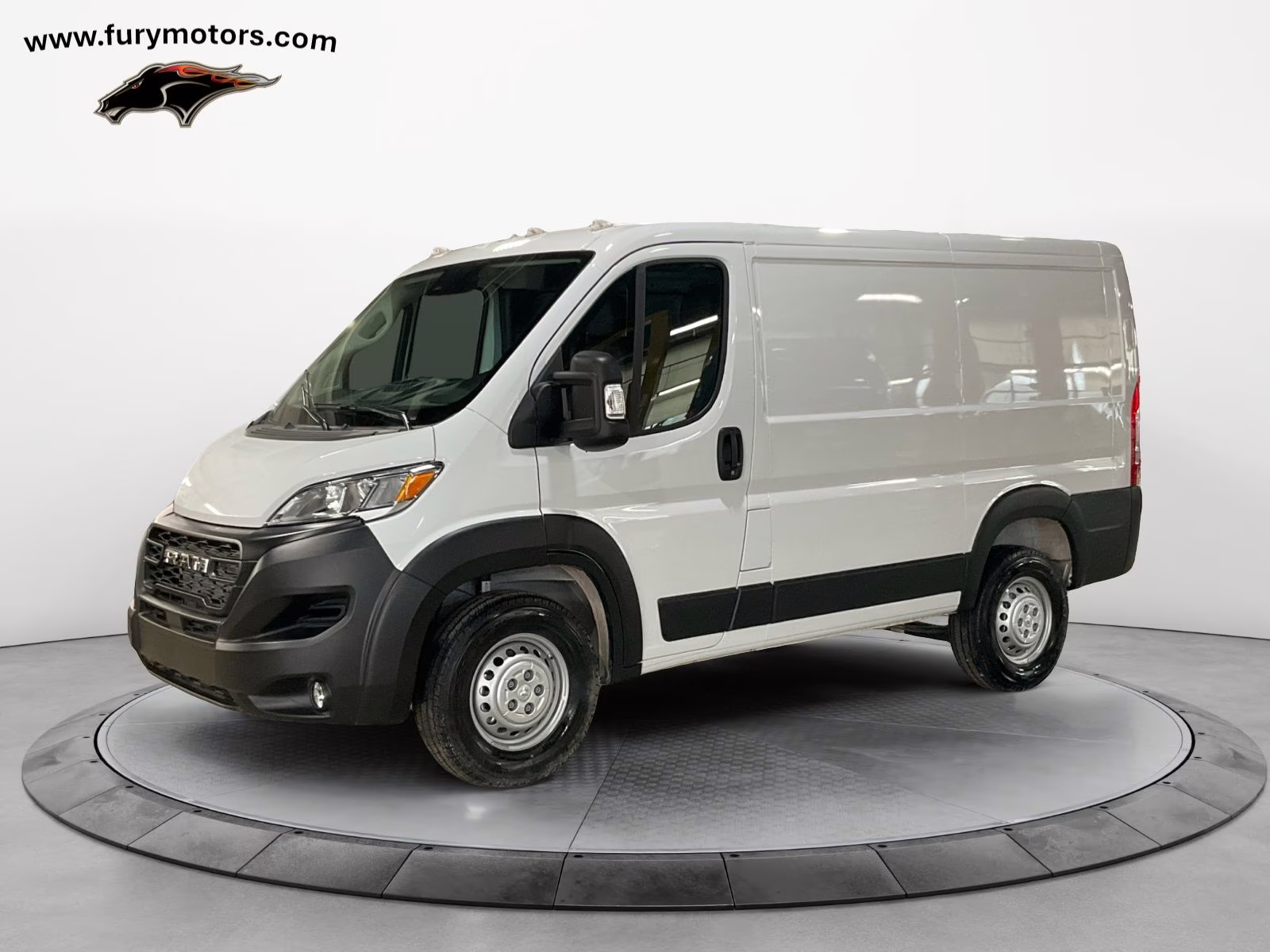 2025 Bright White Clearcoat Ram ProMaster 1500 Low Roof FWD Van