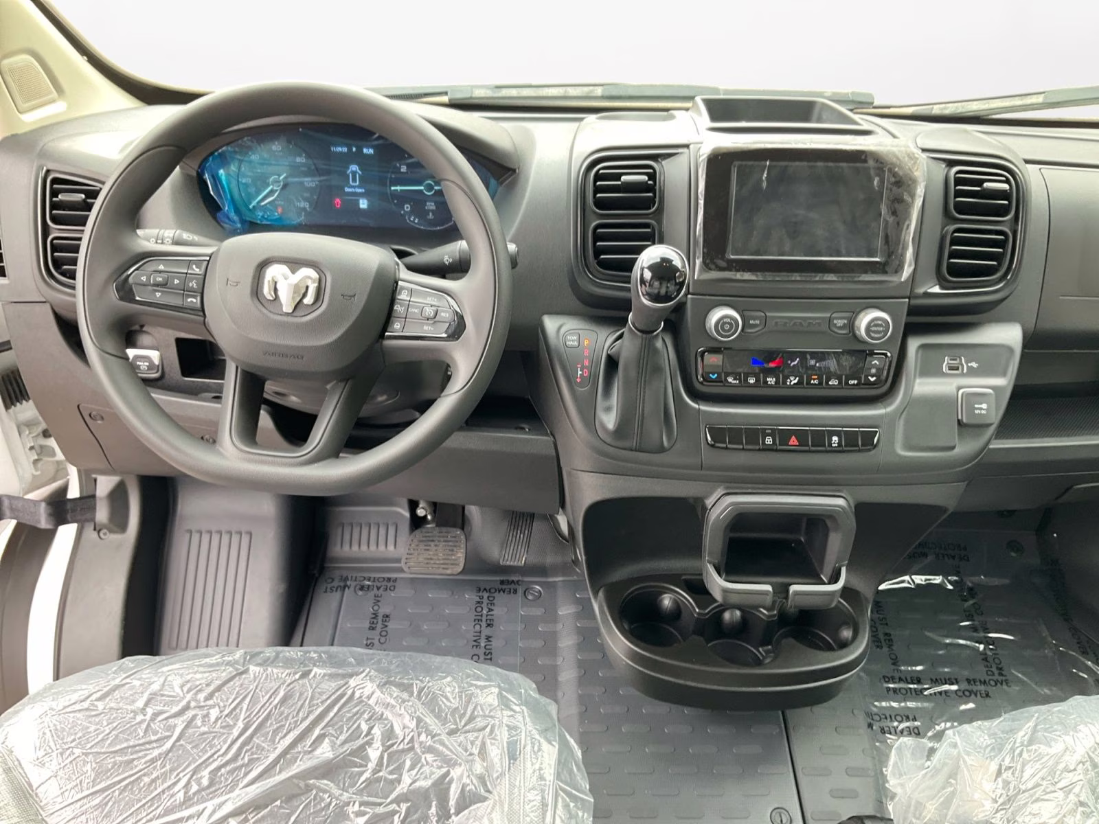 2025 Bright White Clearcoat Ram ProMaster 1500 Low Roof FWD Van