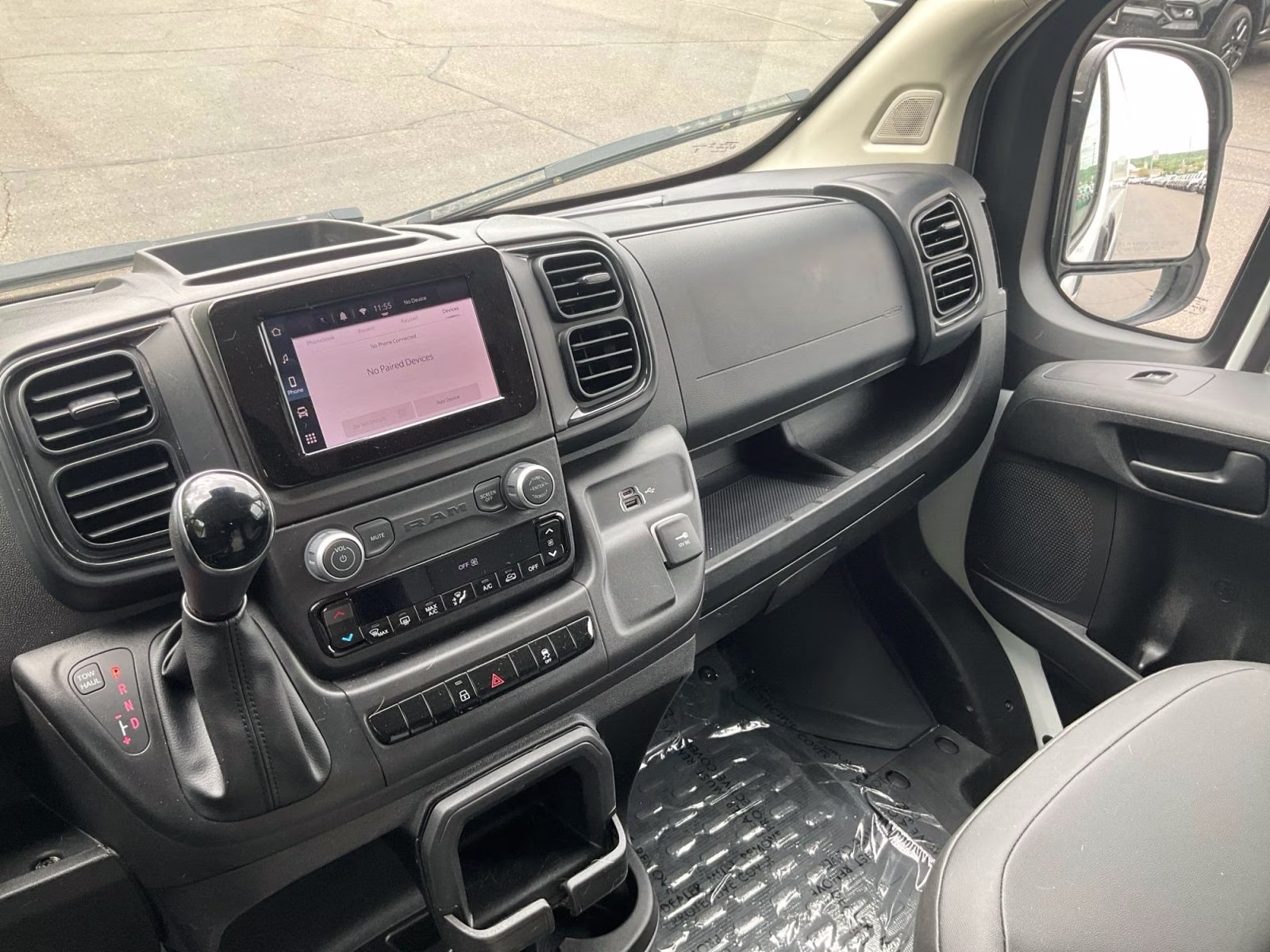 2025 Bright White Clearcoat Ram ProMaster 1500 Low Roof FWD Van
